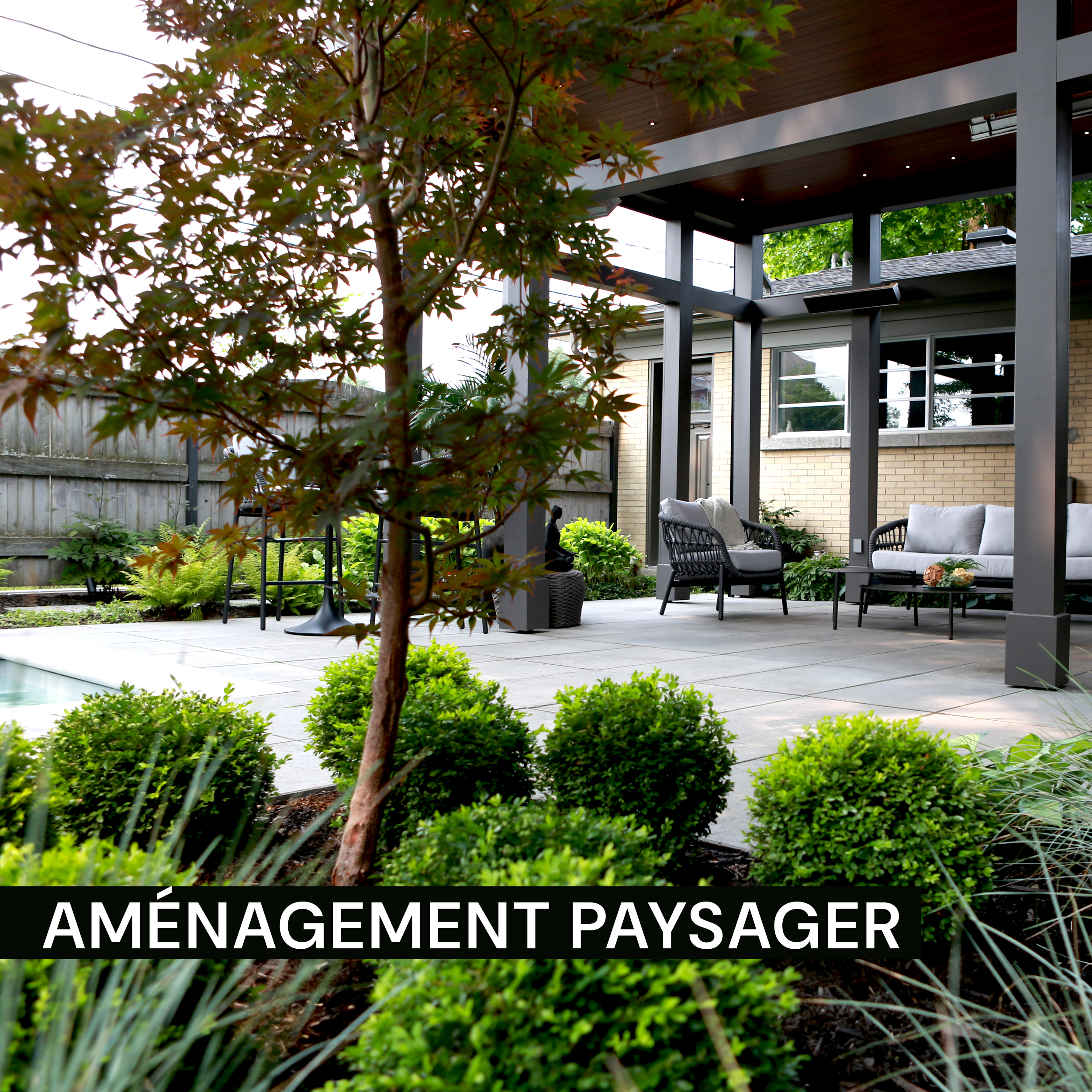 Photo aménagement paysager